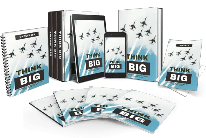 Think Big {PLR}- Quick Overview [ supercharging your ambition]