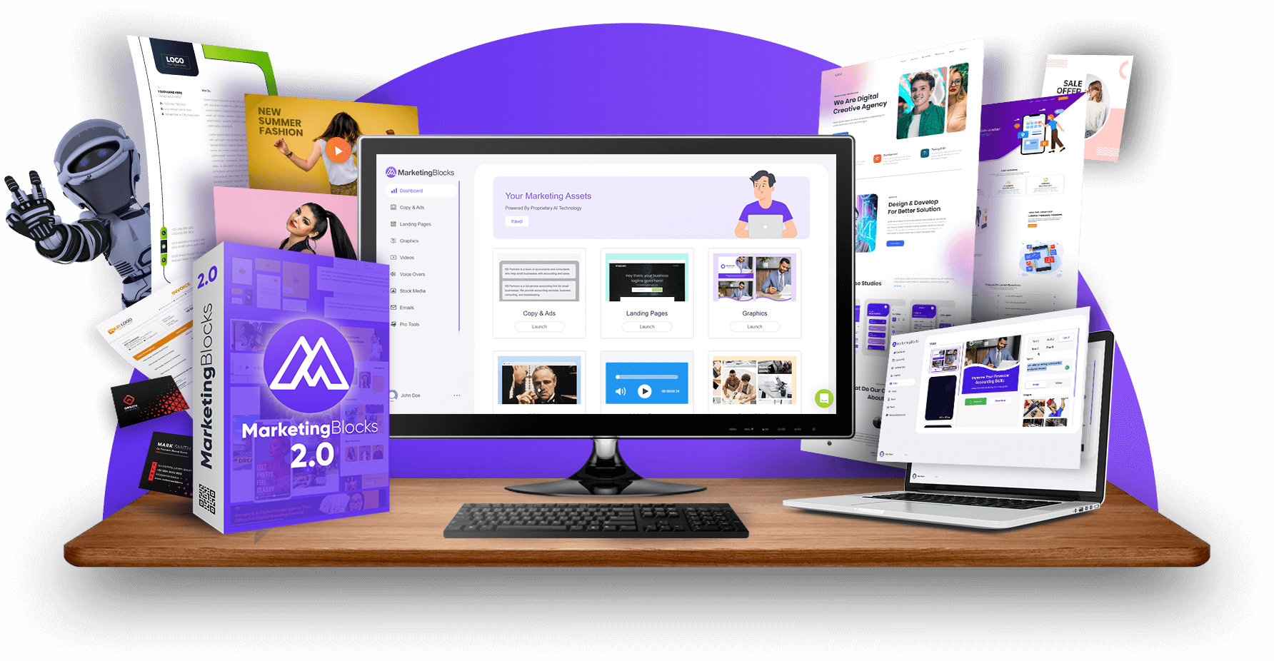 Marketing blocks 2.0 Review -A powerful  All-In-One AI Marketing Assistant in 2022