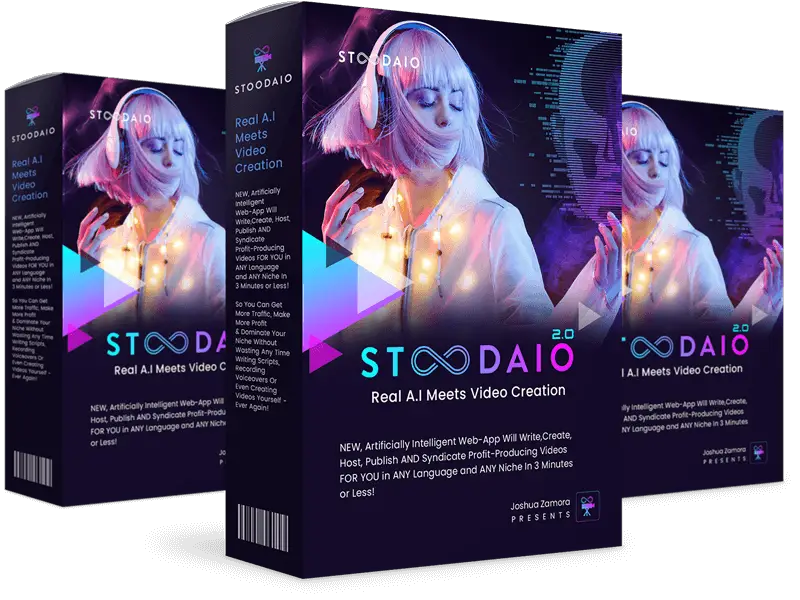 Stoodiao 2.0 Review & Bonuses -Powerful  A.I Powered Text-to Video software in 2022