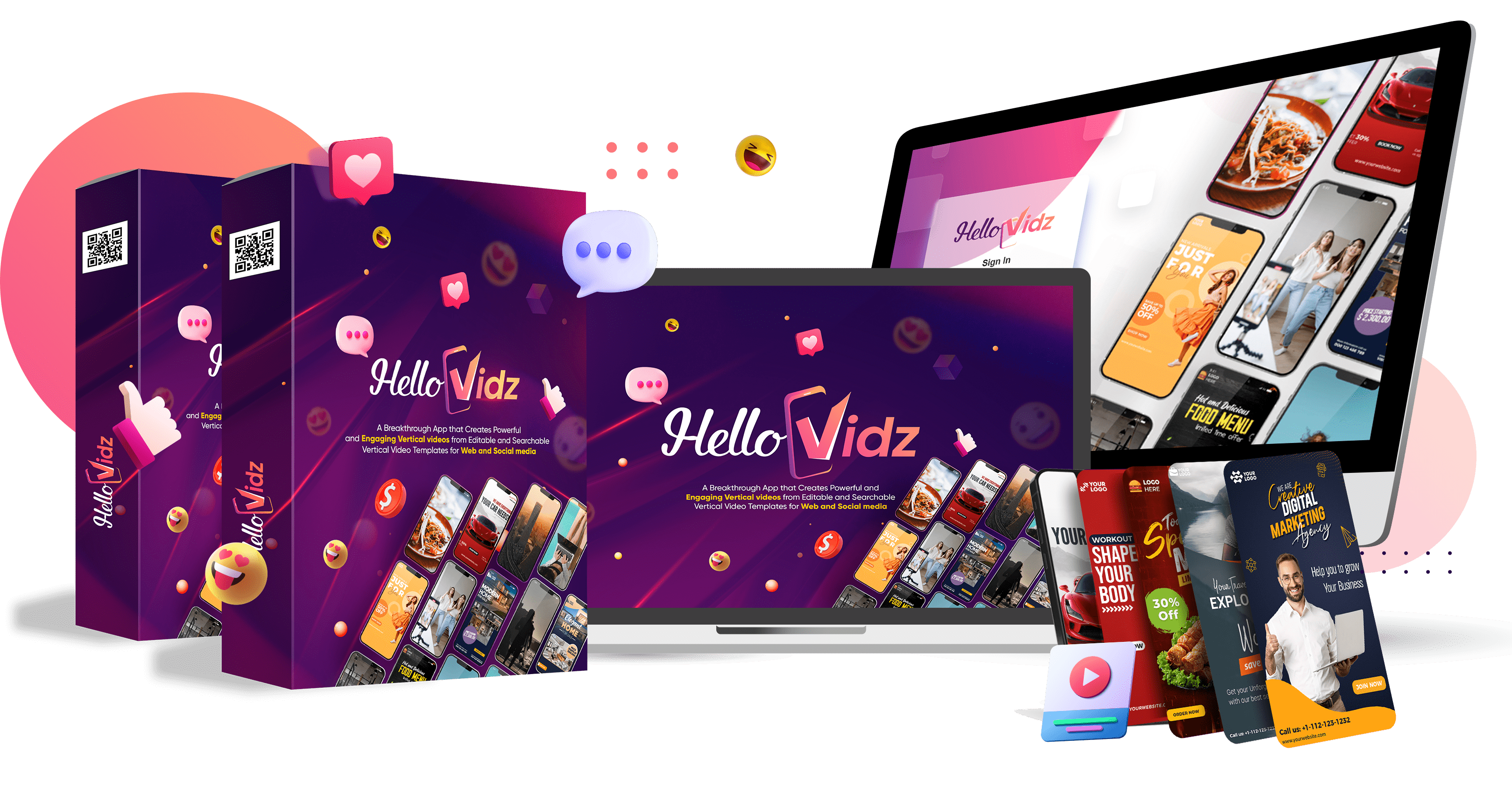 HelloVidz Review & Bonuses – First to Market Vertical Video Creator App in 2023
