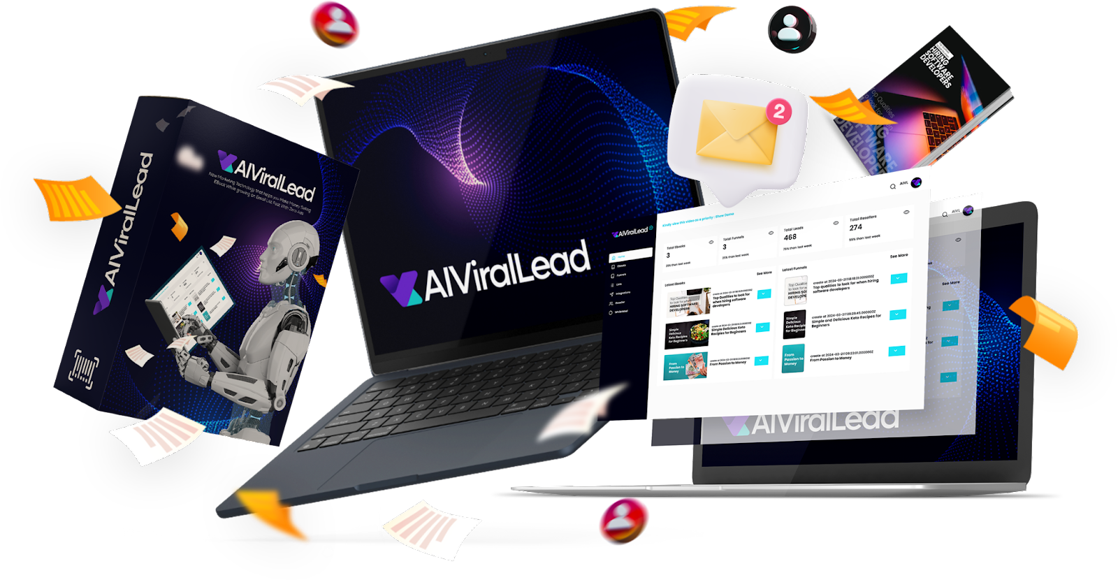 AI Viral leads Review & Bonuses – Ai-Powered Viral leads App for Digital marketers