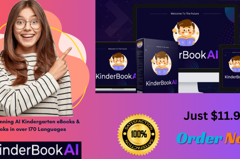 KinderBook AI Review & Bonuses – Create Stunning AI Kindergarten eBooks  & FlipBooks