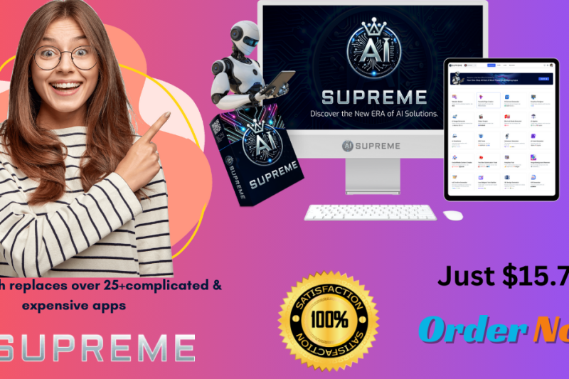 AI Supreme Review & Bonuses – This AI Tech replaces over 25+complicated & expensive apps