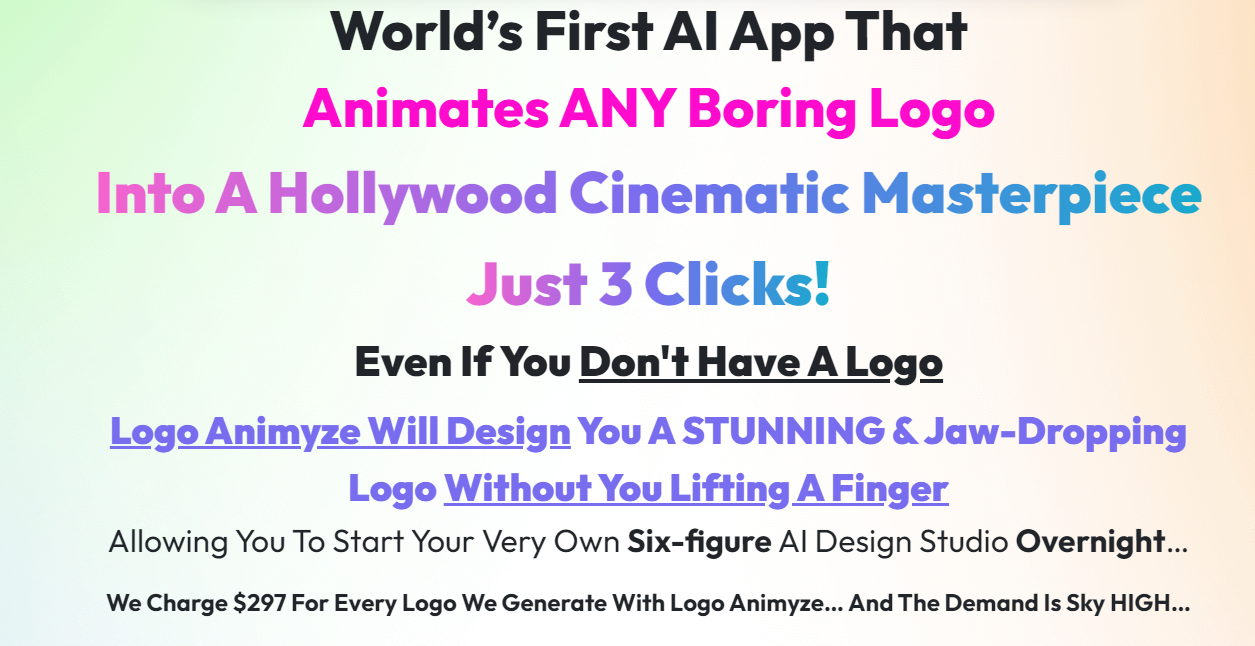 Logo Animyze Review &amp; Bonuses – Animate any logo into a cinematic Masterpiece