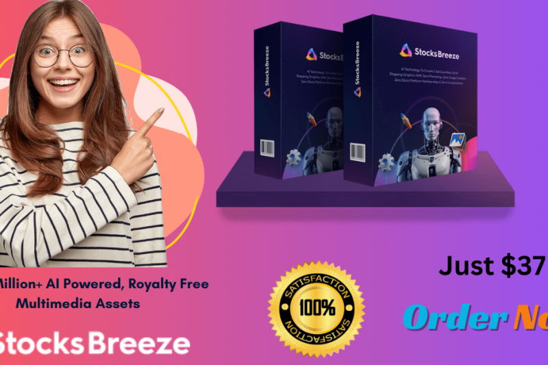 StocksBreeze Review & Bonuses – Get 15 Million+ AI Powered, Royalty Free Multimedia Assets