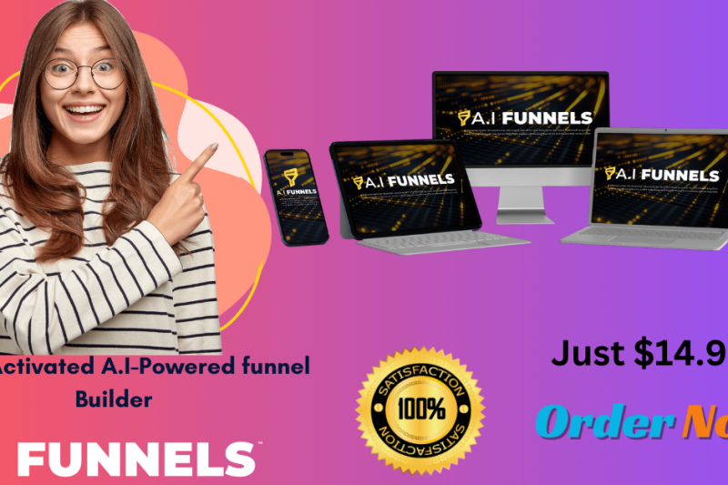 AI Funnels Review & Bonuses – Voice Activated A.I-Powered funnel Builder