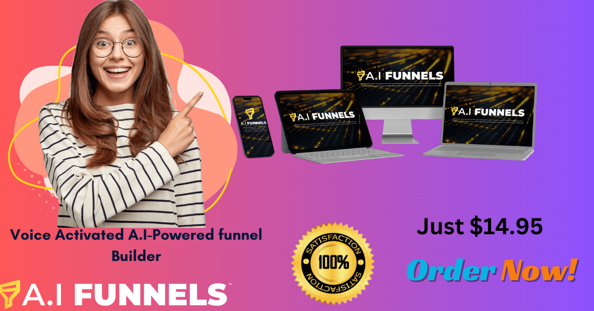 AI Funnels Review &amp; Bonuses – Voice Activated A.I-Powered funnel Builder