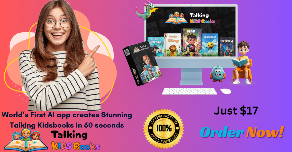 Talking KidsBooks Review &amp; Bonuses –  Creates Stunning Talking Kids Books