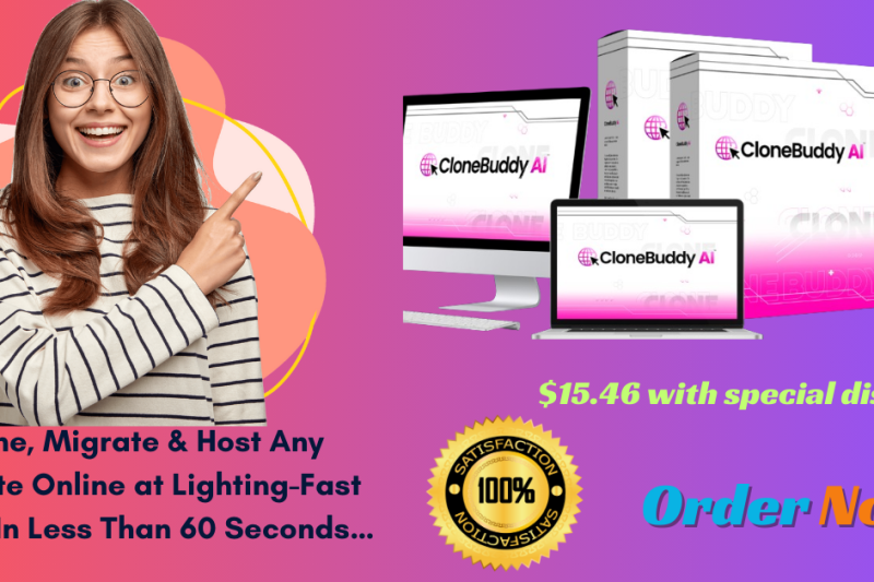 CloneBuddy AI Review & Bonuses -Legally Clone & Customize Websites Like A Pro in Less than 60 seconds