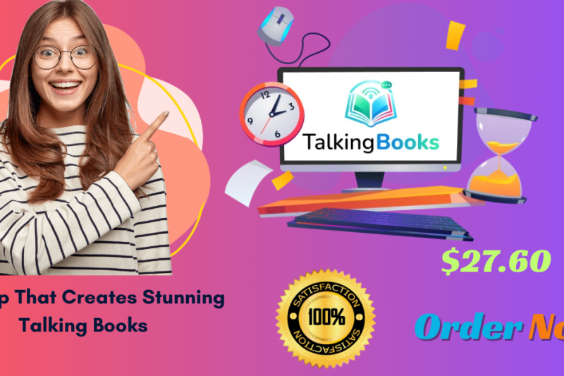 Talking Books Review & Bonuses – AI App That Creates Stunning Talking Books in 2025